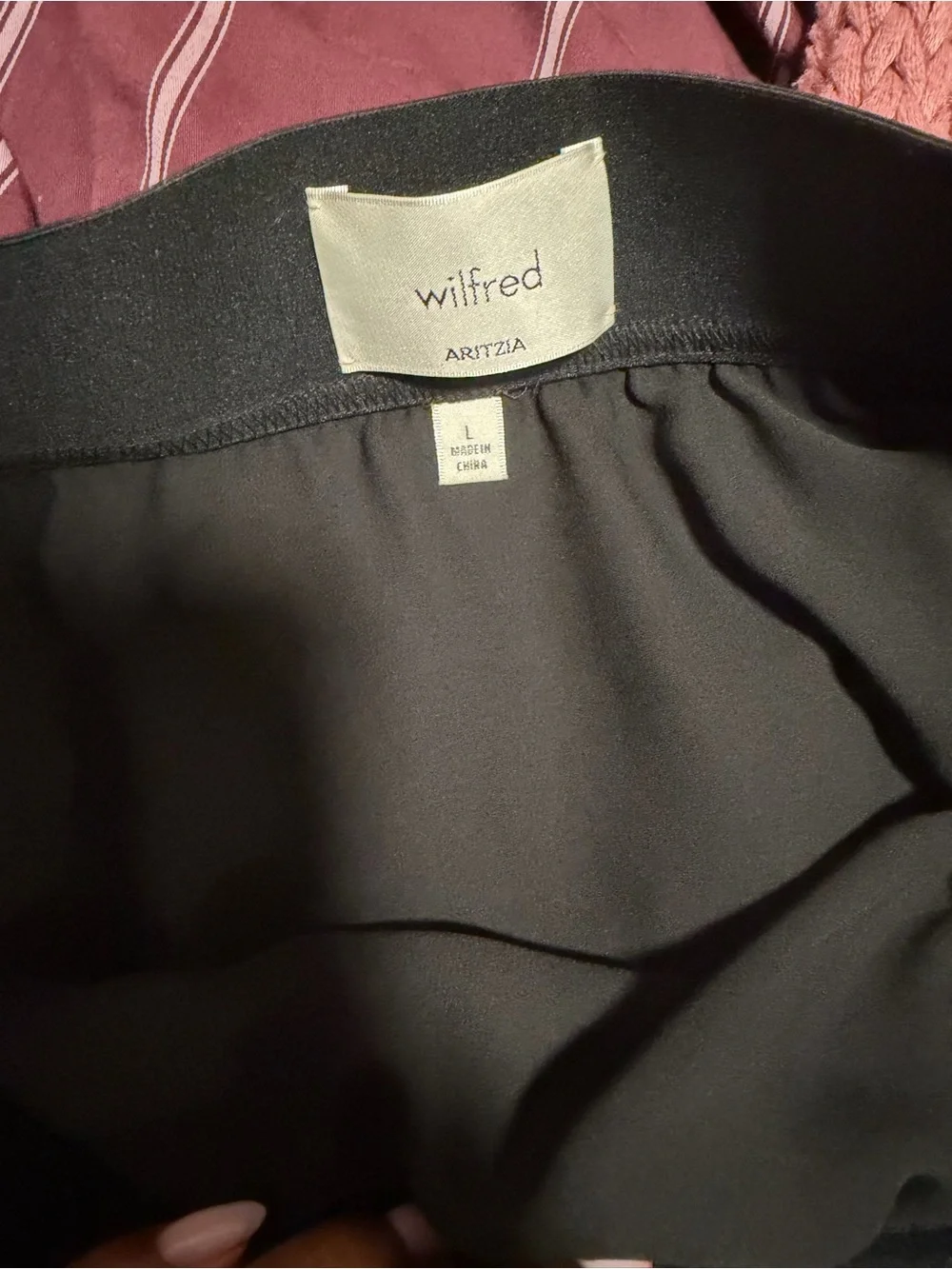 Aritzia pleated midi